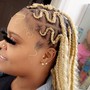 2 feed in Braids