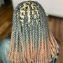 Boho island twists (hair included)