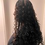 Takedown natural hair