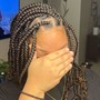 Knotless Braids (medium mid-back)