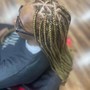 Medium Box Braids