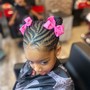 Kid's Fulani Braids Lemonade Braids(Natural hair)