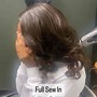 Natural Hair - Swoop Ponytail with Extensions