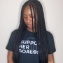 Small / medium Knotless Braids