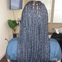 Small / medium Knotless Braids