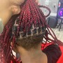 Medium Knotless Box Braids