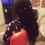 Senegalese twist  mid backAND KINKY twist,