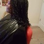 Senegalese twist  mid backAND KINKY twist,