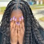 Medium Box Braids