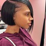 Bob cut natural hair