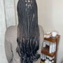 Goddess Braids waist length