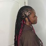 Knotless braids