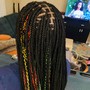 Medium Box Braids