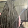 Knotless braids