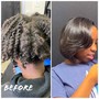 Shampoo and Style (for Relaxed Hair)