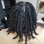 Butterfly loc bob (hair included)