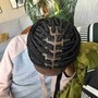 Men cornrows