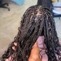 Medium Boho Knotless Braids