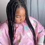 Crochet Ponytails w/ Natural Cornrows