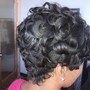 Silk Press on Natural Hair