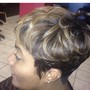 Virgin Relaxer with Basic Style... /Wrap/Blowout/Set