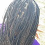 Medium knotless  Braids-mid back