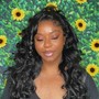 Closure wig touch up