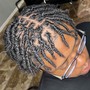 Two strand twist (top/ear)