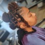 Loc Retwist w/ Style