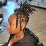 Loc Retwist w/ Style