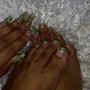 Toe acrylic Overlay