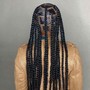 Tribal/goddess braids