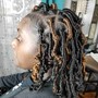 Butterfly loc bob (hair included)