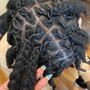 Invisible Loc Twist (on free form hair)