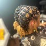 Bantu Knots, Crochet Braids