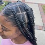 XS Knotless Goddess Braids