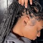 Smedium Knotless Goddess Braids