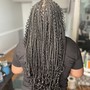 Parting only for braids/twist