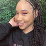 Jumbo knotless braids