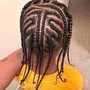 Medium Box Braids mid back