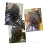 Partial Foil Highlights long hair