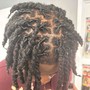 Starter Locs w/ wash (COILED OR TWO STRAND METHOD)