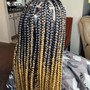 Large Traditional Box Braids