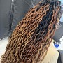 Ombré add on (knotless braids)