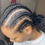 Small lemonade braids