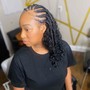 Braids with quickweave