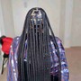 Box Braids hair provided