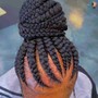 Men cornrows