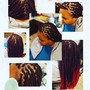 Crochet Braids (braid down method)