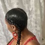 2 Feed in braids